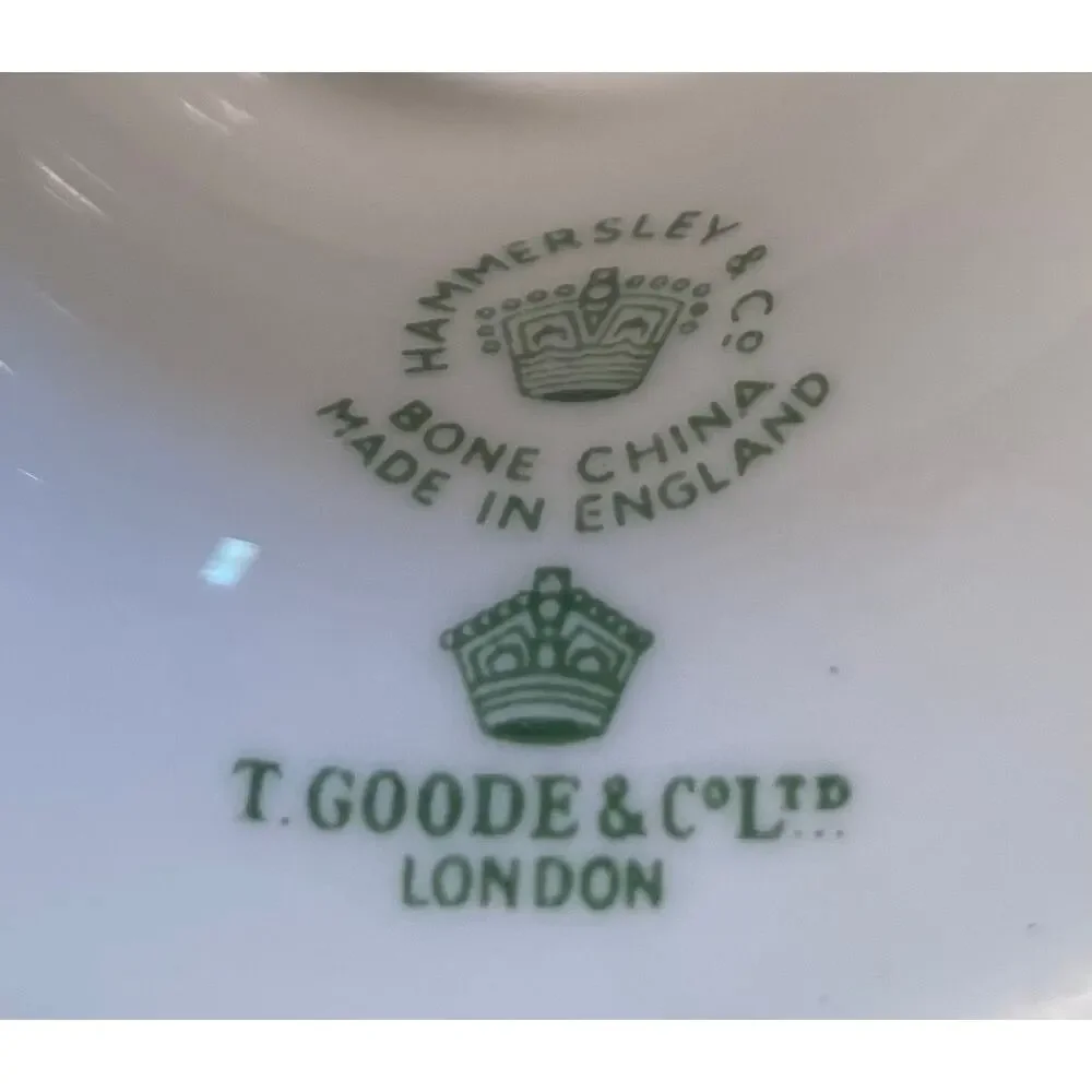 Vintage Hammersley Pedestal Bowl, Victorian Violets